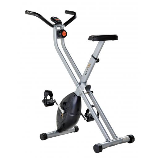 V-fit MXC1 Folding X-Frame Magnetic Exercise Bike - OFFER PRICE £69.99